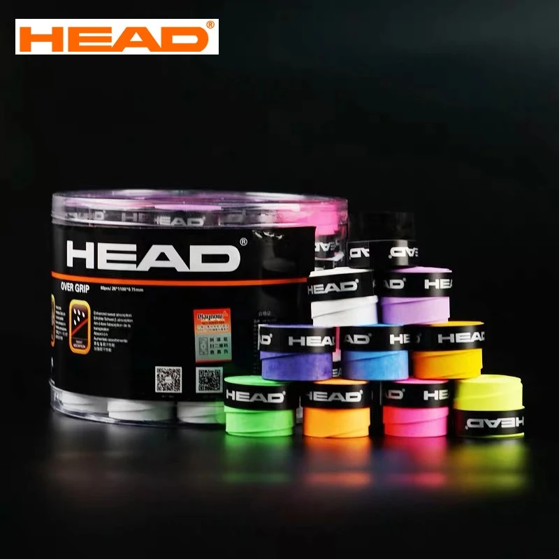 Head Original Overgrip Padel Racket Single Tenis Grip Tape Accessorio Antiscivolo Shock Tennis Badminton Squash Training Sweatband