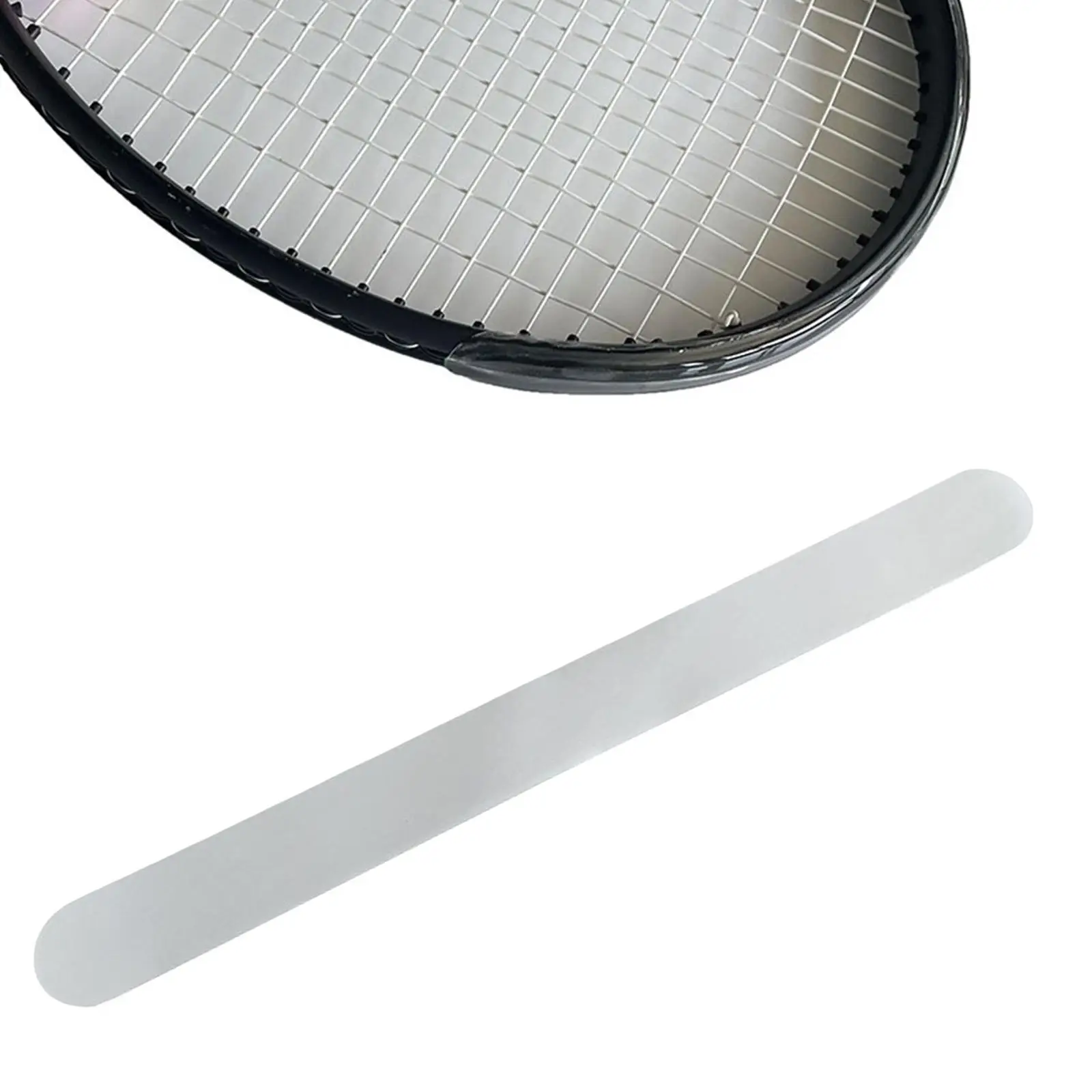 Tpu Tennis Paddle Head Tape Protect Padel Head Racquet Frame Guard Protection Tapes Adesivi Trasparenti Per Squash Racquetball