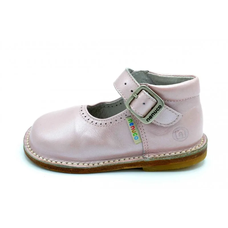 Nenuco 4099 Rosa | Scarpa In Pelle Della Ragazza
