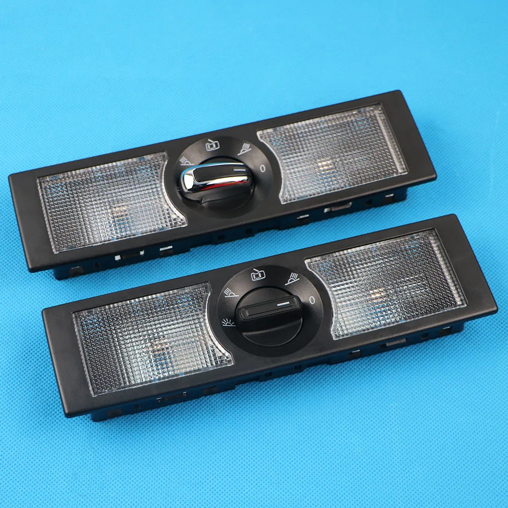 Nero Car Interior Luce Di Lettura Lampada A Cupola Interruttore Della Luce Per Vw Beetle Jetta Beetle Octavia Fabia Polo 9N 6R Touran 6Q0947291A