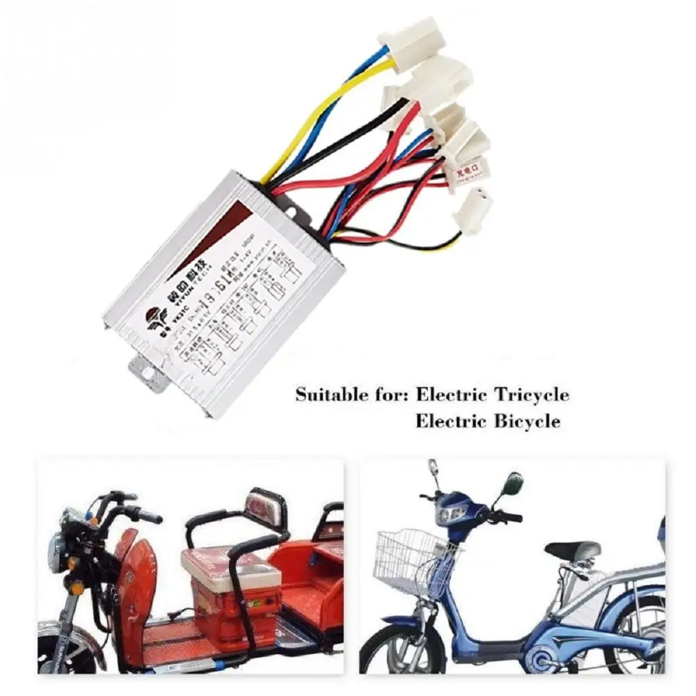 500W Brushless Dc Motor Electric Bicycle Controller Box Electronic Bike Scooter Cube Adapter 12V/24V/36V/48V E-Scooter Accessorio