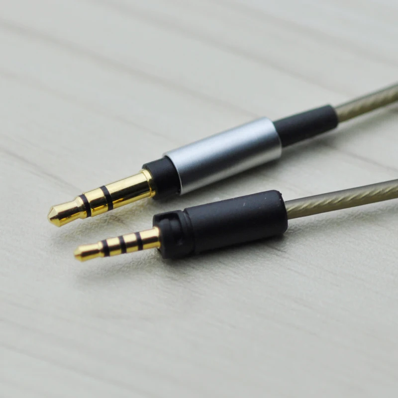 Sostituzione Aggiornamento Cavo Audio Placcato Argento Per Sennheiser Hd 4.30I 4.30G 4.40Bt 4.50Btnc Hd 400S Hd 450Bt 450Se 458Bt