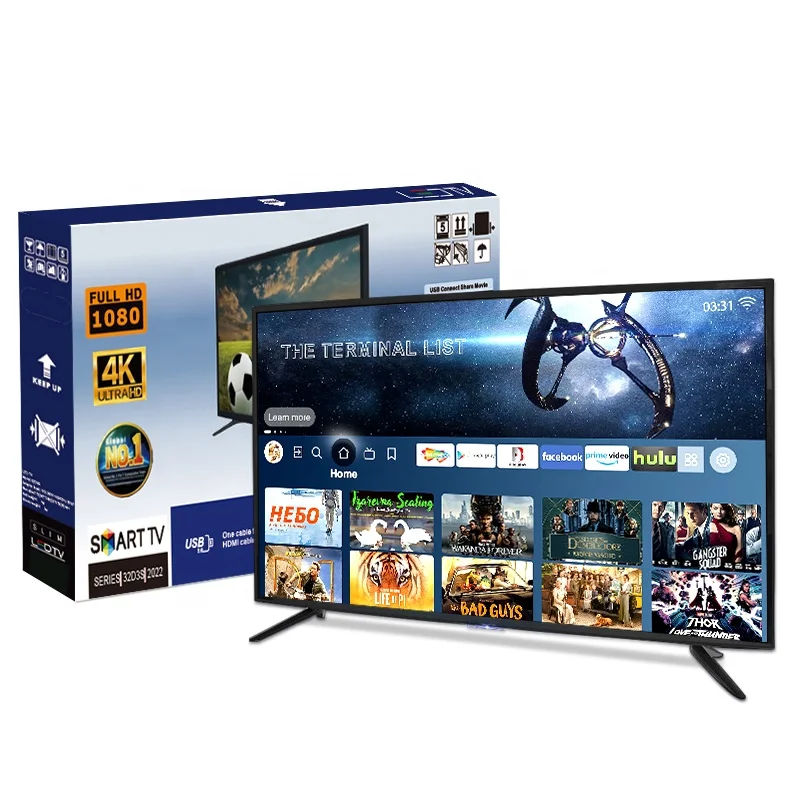 Tv Tv Da 32 Pollici Led E Tv Lcd Oem 32 40 43 50 55 Pollici Smart Tv 4K Ultra Hd Factory