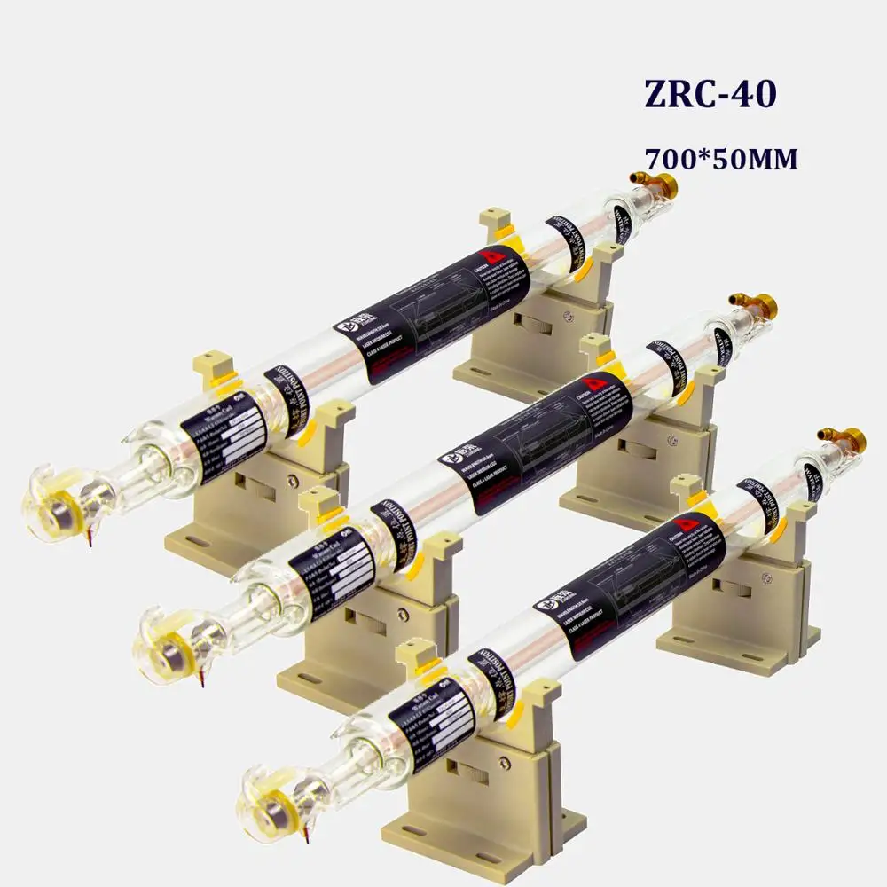 Shzr Cina Fabbrica Tubo Laser Economico 40W Tubo Laser Co2 Di Alta Qualità 50W 700Mm