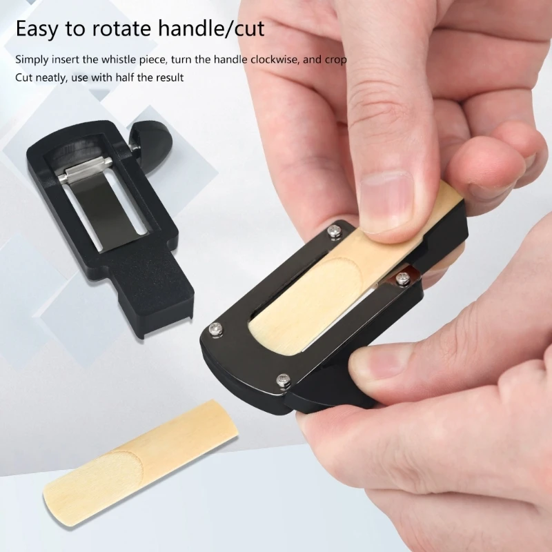 Sax Reed Cutter Clarinetto Reed Trimmer Strumento Di Riparazione Sassofono Reed Strumento Di Manutenzione Per Soprano Altos