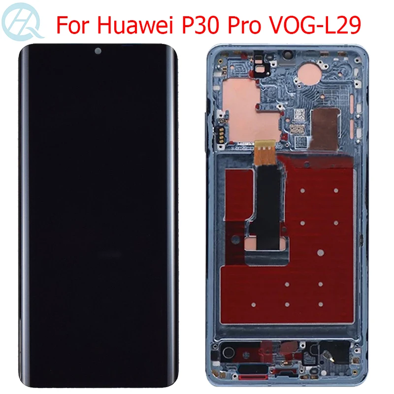 Display P30 Pro Per Huawei P30 Pro Lcd Con Cornice Oled 6.47 "Huawei P30 Pro Vog-L29 Vog-L09 Vog-L04 Schermo Di Visualizzazione