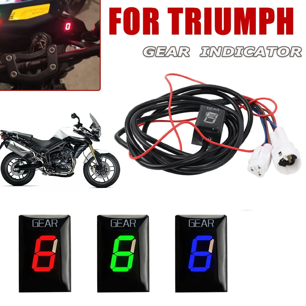 Per Triumph Tiger 800 Rocket Iii Touring Rocket 3 Roadster Thunderbird Tiger800 Abs/Non Moto Indicatore Di Marcia Display Meter