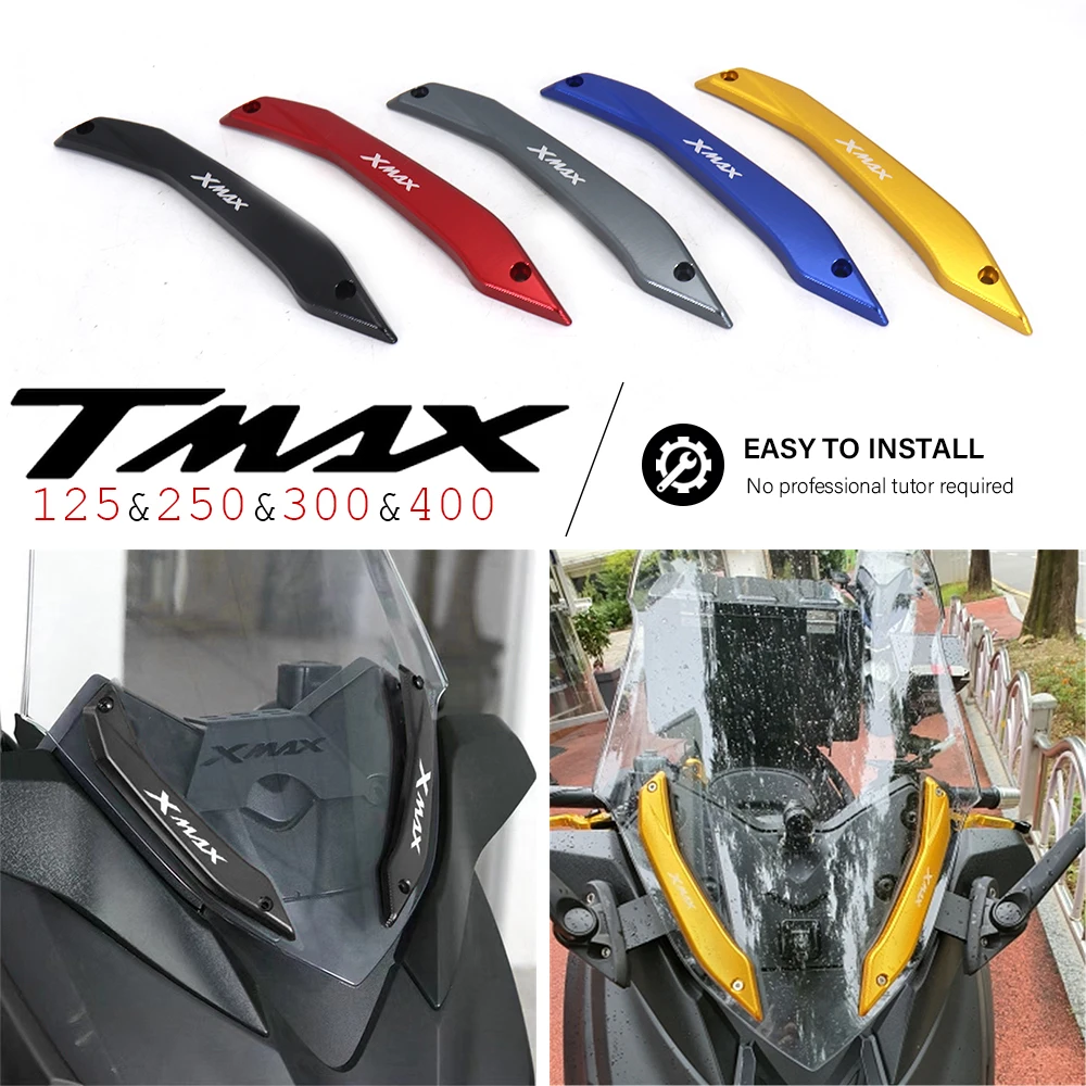X-Max 125 Xmax 400 2018 2019 Parabrezza Moto Parabrezza Staffe Barre Stent Adapt 2017-2021 Per Yamaha Xmax 300 250