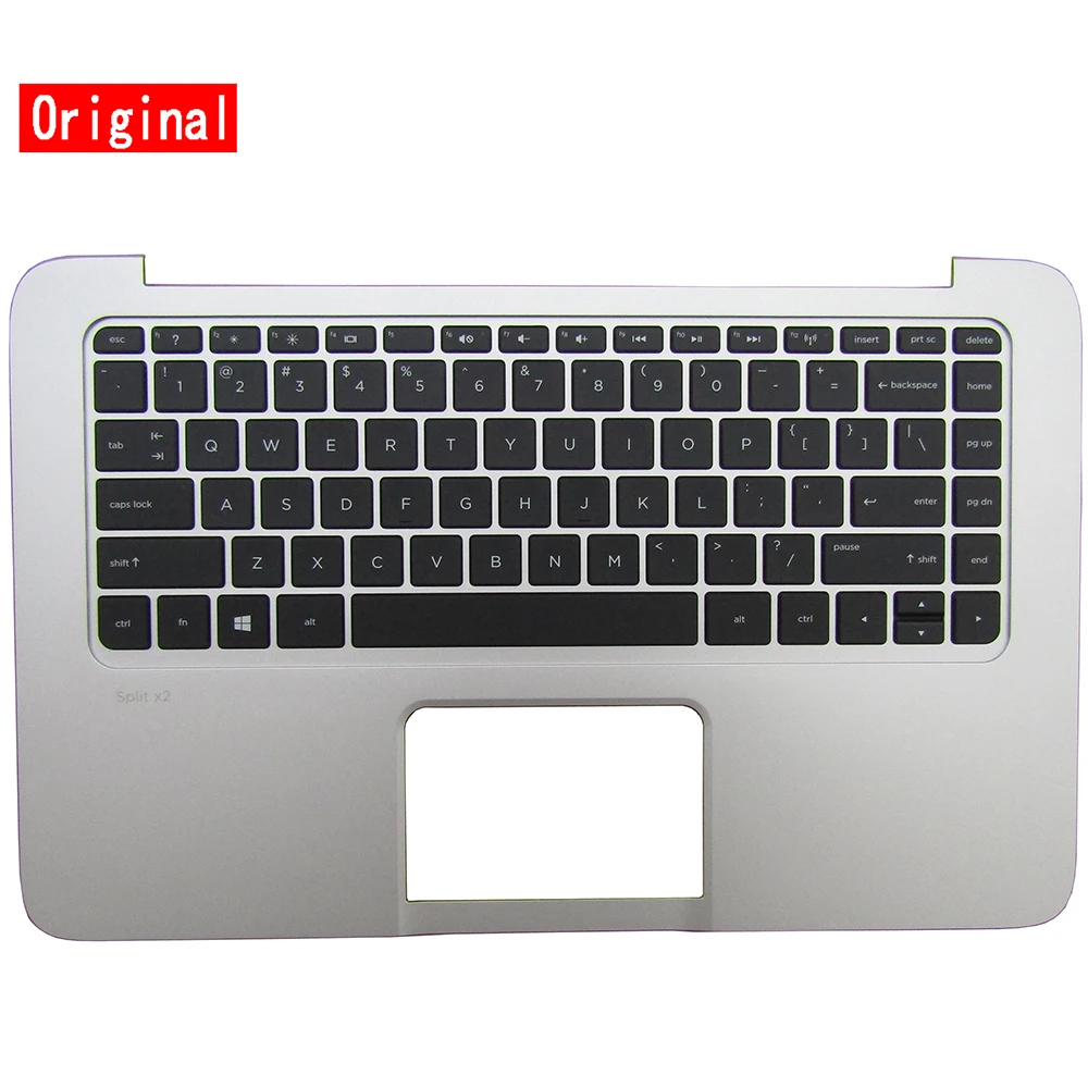 Nuovo Originale Per Hp Split X2 13-G 13T-G100 13T-G100 Laptop Palmrest Tastiera Con Copertura Superiore Layout Usa