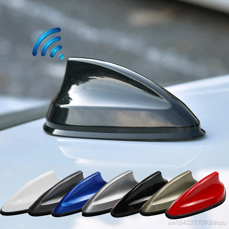 Tetto Auto Shark Fin Antenna Antenna Toppers Universale Auto Radio Fm Antenna Segnale Decorativo Per Bmw/Honda/Toyota/Vw/Kia/Nissan