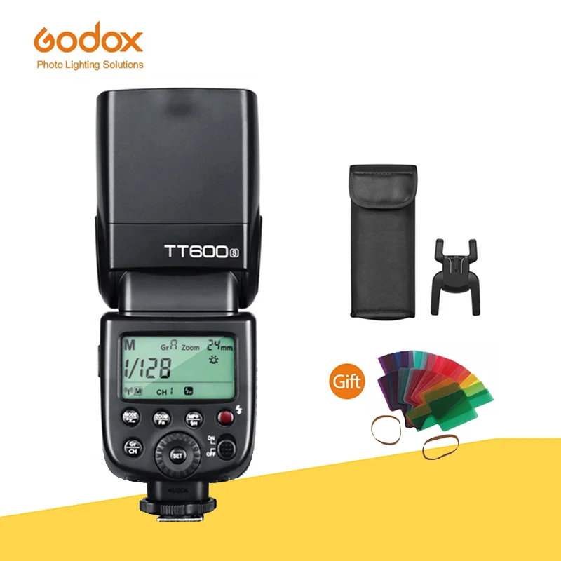 Godox Tt600S 2.4G Wireless X System Flash Hss 1/8000S Gn60 Master/Slave Camera Flash Speedlite Per Fotocamere Micro-Singole Sony