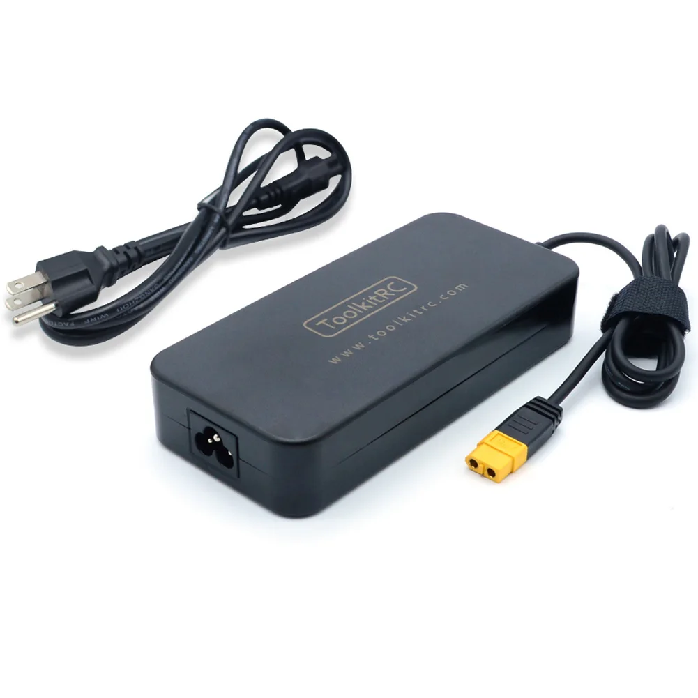 Toolkitrc Adp200 200W 9.3A Alimentatore Con Adattatore Di Uscita Xt60 Per Caricabatterie Rc Isdt Gtpower Hotrc Skyrc