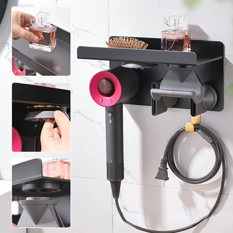 Per Dyson Airwrap Supersonic Airwrap Rack Hair Bigodino Rack Asciugacapelli Rack Di Stoccaggio Stand Organizer Staffa Stand Per Bagno