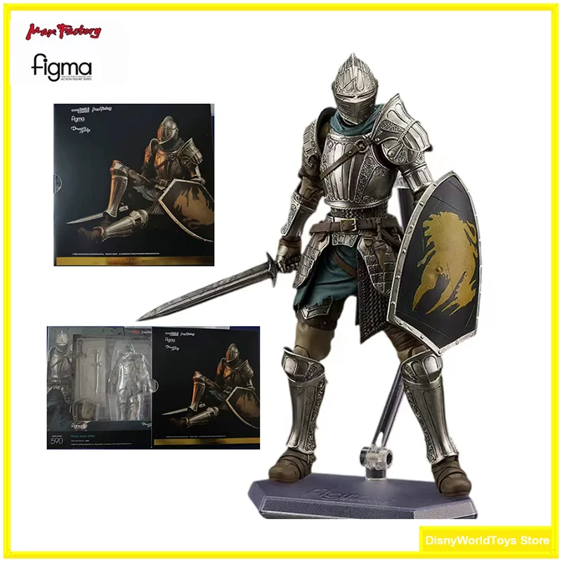 100% Original Figma 590 Demon Souls (Ps5) Armatura Scanalata (Ps5) In Stock Anime Action Collection Figure Model Toys