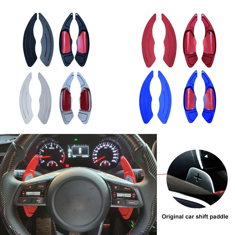 Per Kia K3 Ceed Cd Xceed Process Gt 2Pcs Estensione Del Cambio A Pale Del Cambio Del Volante In Lega Di Alluminio Di Qualità
