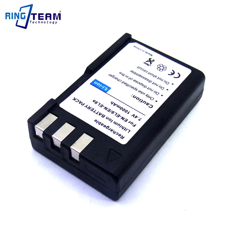 En-El9 En-El9A En-El9E Battery Pack Per Nikon Dslr Telecamere D40 D40X D60 D3000 D5000...