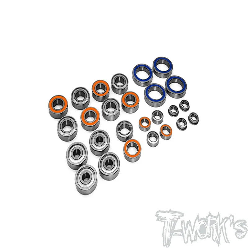 Originale T Works Bbs-X3Gtxe Set Di Cuscinetti A Sfera Di Precisione (Per Hong Nor X3 Gtx E ) 26 Pezzi. Sssional Rc Parte