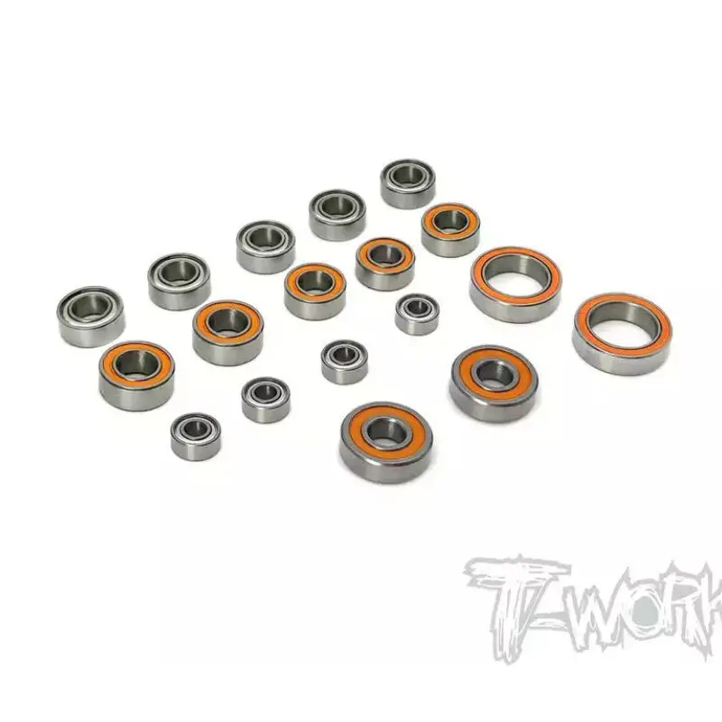 Originale T Works Bbs-Yz2-Cal3 Set Di Cuscinetti A Sfera Di Precisione (Per Yokomo Yz-2 Cal 3 ) 18 Pezzi.) Professionale Rc Parte