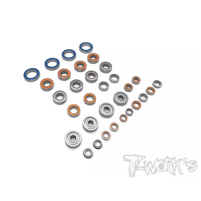 Set Di Cuscinetti A Sfere Di Precisione Bbs-X3Gts30 Originali (Per Hong Nor X3 Gts 30Th. ) 32 Pezzi. Parte Rc Professionale