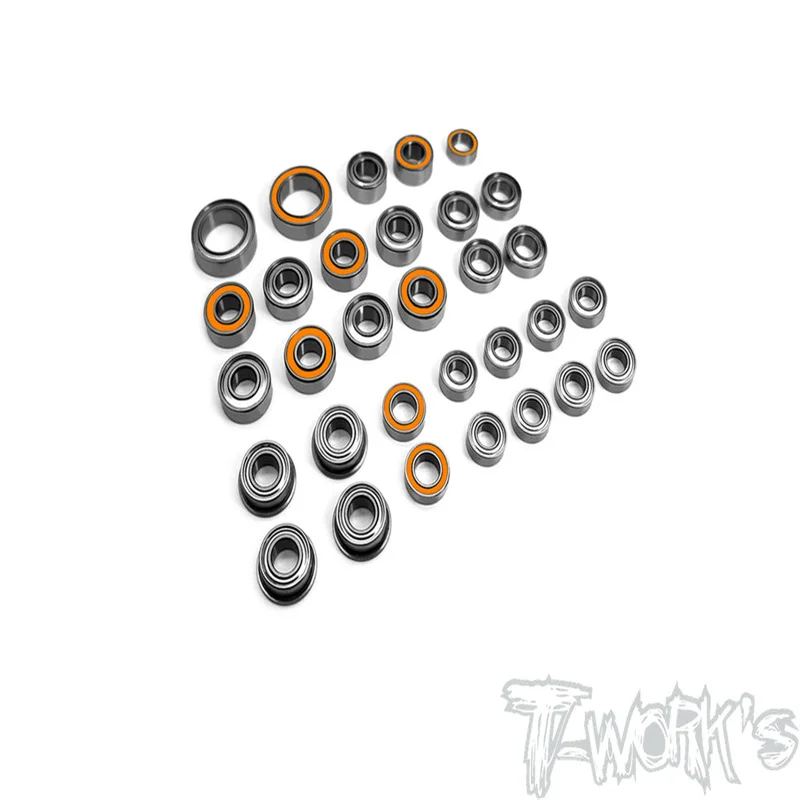 Originale T Works Bbs-L1Evo Set Di Cuscinetti A Sfera Di Precisione (Per Schumacher Cat L1 Evo) 31 Pezzi.