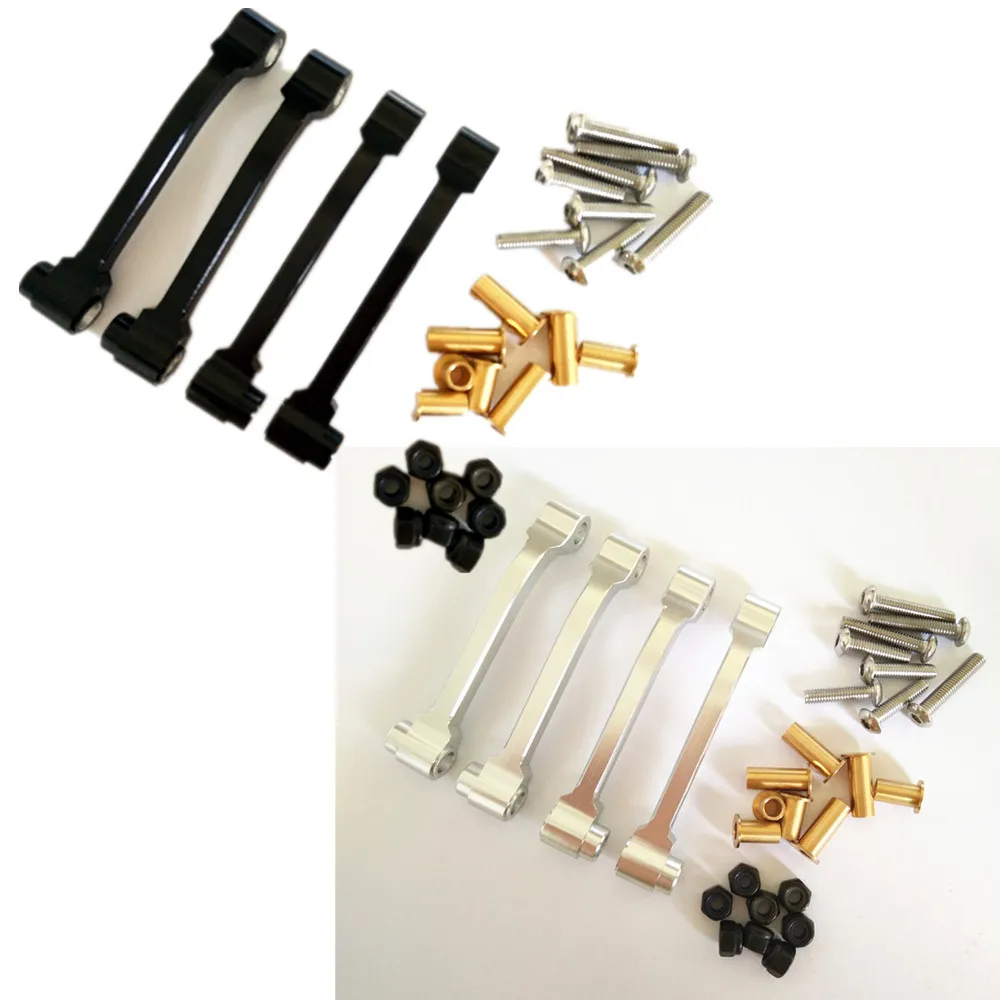 Braccio Raggio In Alluminio-4 Pezzi Per Camion Trattore Tamiya 1/14 King Knight Hauler R620 Man Tgx