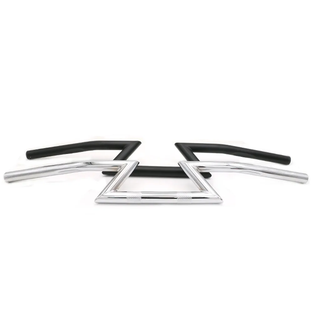 Per Harley Sportster Cruiser Xl 883 1200 Moto Prince Chopper 7/8 "22Mm 1" 25Mm Manubrio Drag Bars Modello Z Manubrio Anteriore