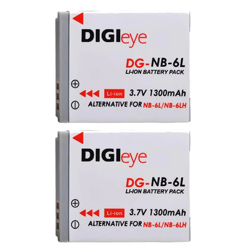 1300Mah Nb-6Lh Nb6L Nb6Lh Batteria Per Canon Powershot Sx530 Sx710 Sx700 Hs Sx610 Hs Sx540 Hs Sx510 Hs Sx500 È Fotocamera