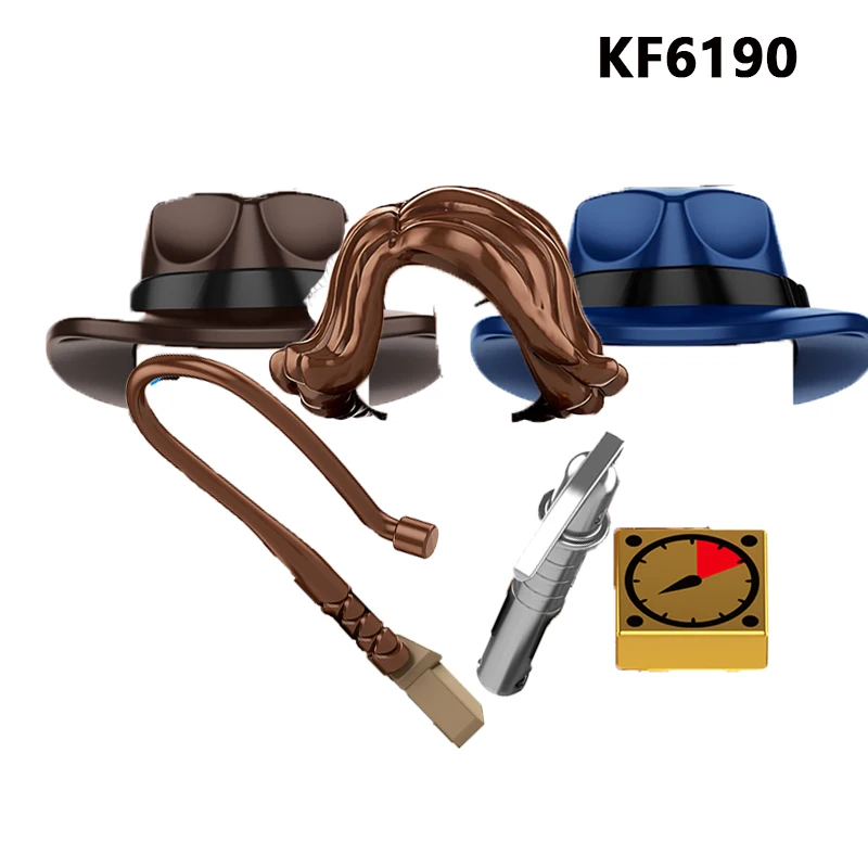 Kf6190 Hot Movie Indiana Jones Character Building Blocks Dolls Mini Action Toy Figures Assembly Toys