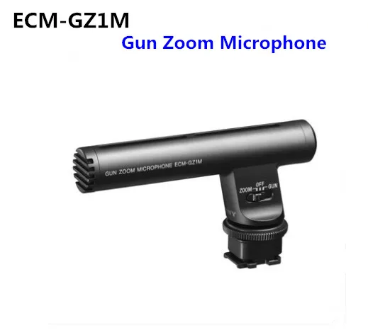 Sony Ecm-Gz1M Pistola Zoom Microfono Per Sony Ax45 Ax60 Ax700 Ax100E Cx900E Rx10 A6000 A6300 A6500 A7R A7Rm3 A7M2 A7M3 A7Sm2