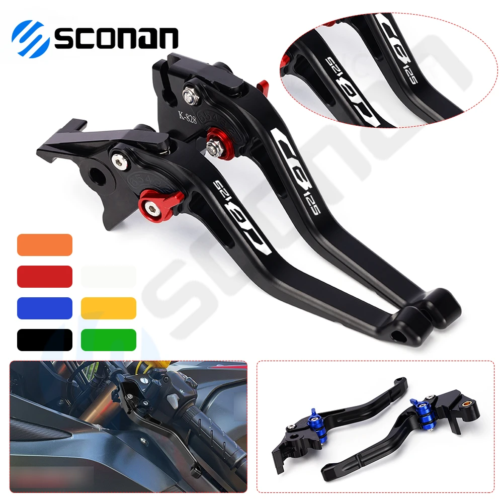 For Honda Cb125 / F / R 2019 2020 Cb 125 125F 125R Cb125F Cb125R Handle Extendable Brake And Clutch Lever Motorcycle Accessories