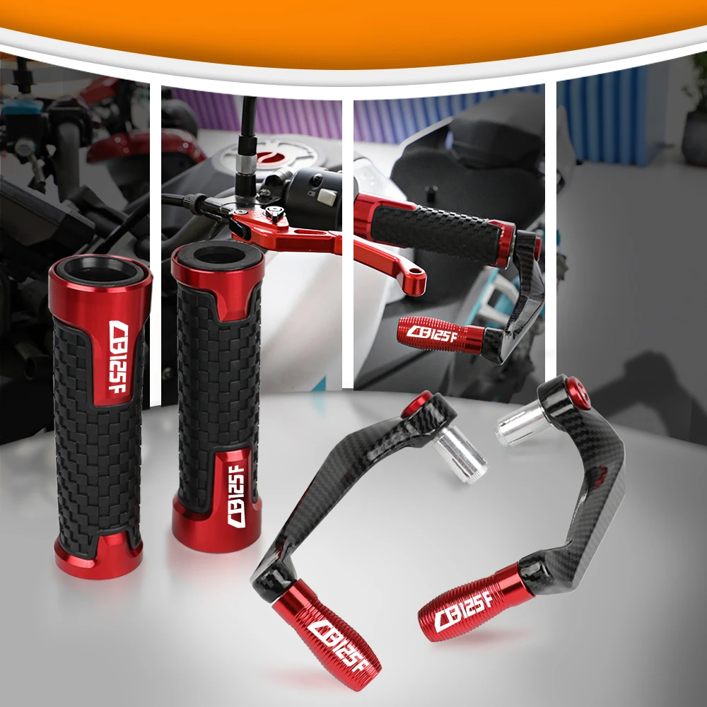 For Honda Cb125F Cb 125F 125 F 2016 Accessories Motorcycle Handlebar Grips Guard Brake Clutch Levers Handle Bar Guard Protector