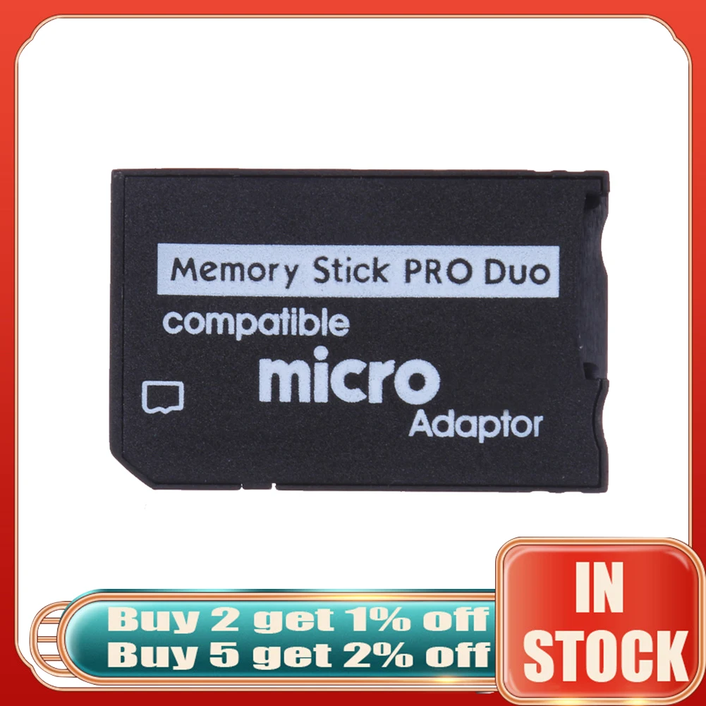 Supporto Alloet Adattatore Per Scheda Di Memoria Adattatore Da Micro Sd A Memory Stick Per Psp Micro Sd 1Mb-128Gb Memory Stick Pro Duo