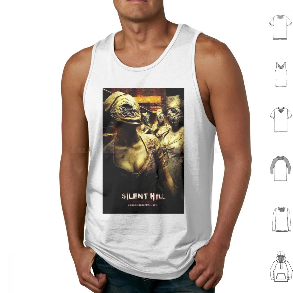 Bad Surgery Canotte Gilet Senza Maniche Sh2 Silent Silent Hill 4 Sh4 Ps2 Gaming Videogames Survival Horror Survivalhorror