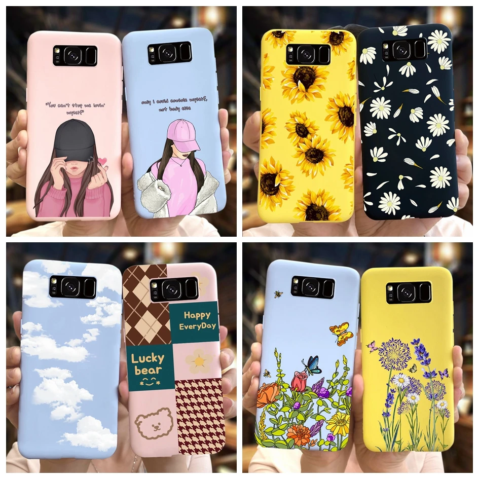 Per Samsung Galaxy S8 Custodia Samsung S8 + S8 Plus Cover Custodia Morbida In Silicone Tpu Per Samsung S8 Plus G950F Custodia Protettiva Coque Capa
