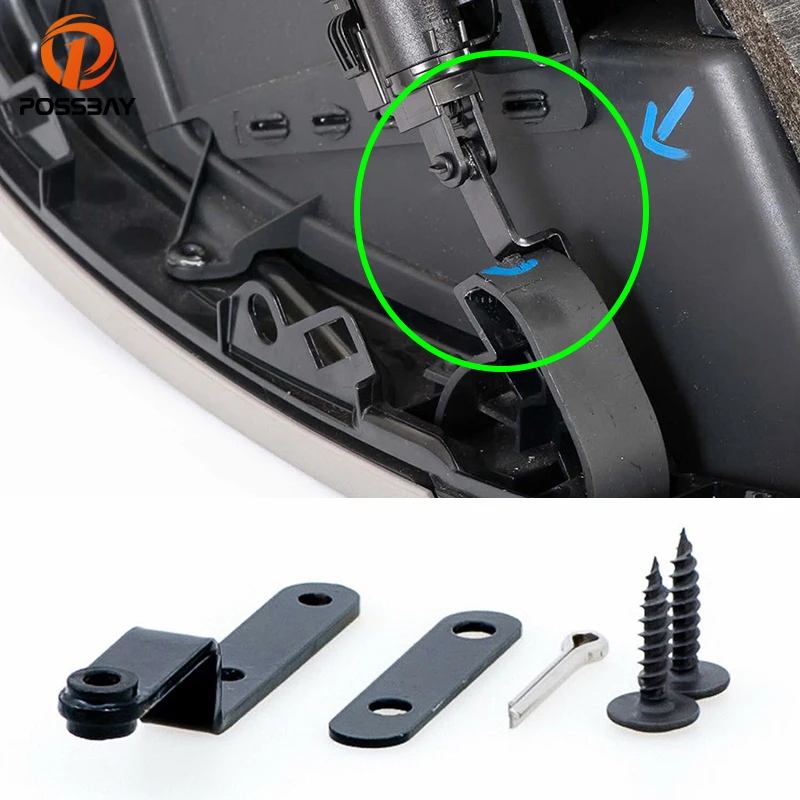 Car Black Glove Box Coperchio Cerniera Kit Di Riparazione Per Audi A3 S3 8P Rs3 2004 2005 2006 2007 2008-2013 Accessori Boite A Gant Audi A3 8P