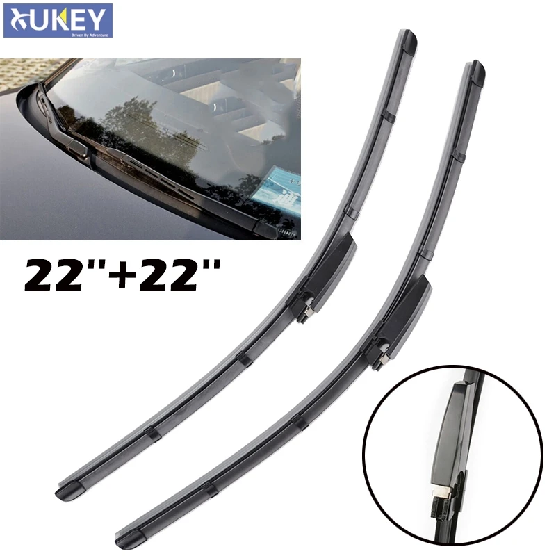 Xukey Parabrezza Anteriore Wiper Blades Set Per Audi A4 S4 Rs4 B6 B7 2003 2004 2005 2004 2005 2006 2007 2008 2009 Per A6 C5 01-05