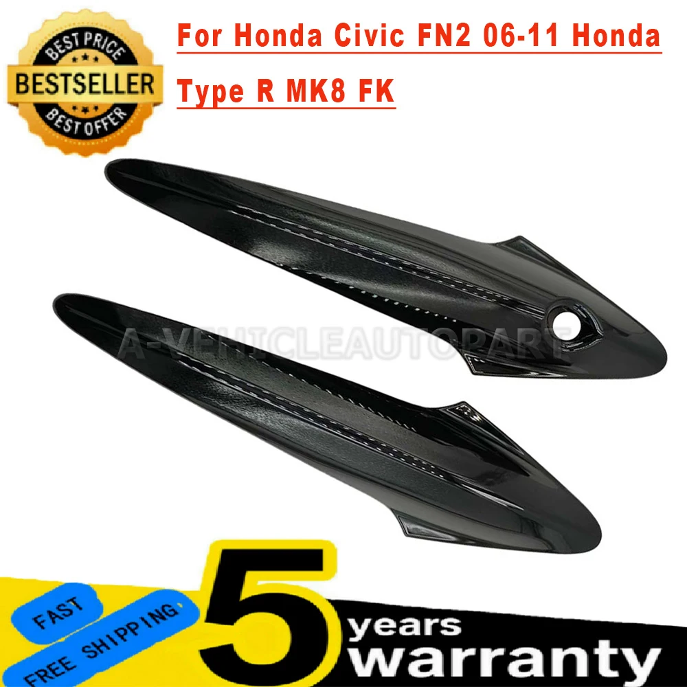 Misura Per Honda Civic Fn2 06-11 Honda Type R Mk8 Fk 1503324 Copriporta Nero Lucido