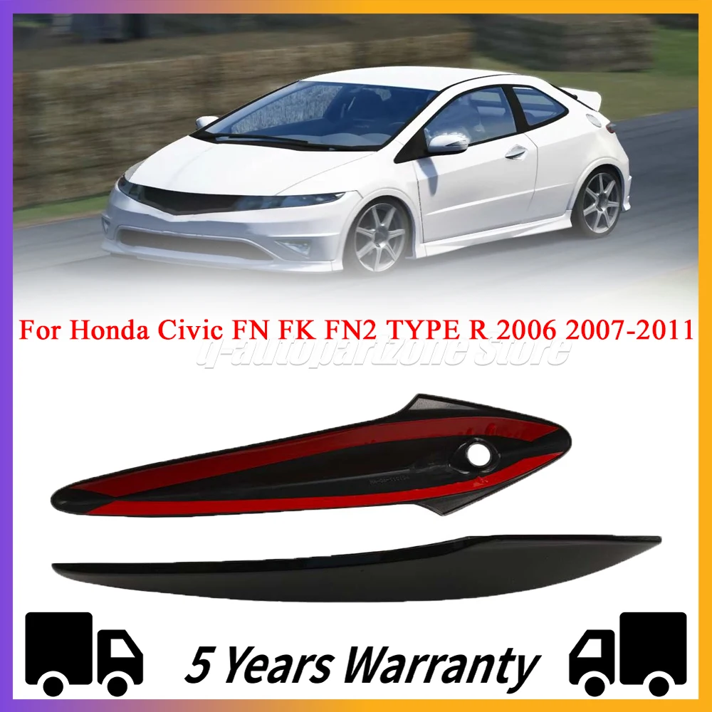 Per Civic Fn2 06-11 Con 1 Porta Con Foro Chiave Maniglie Per Porte In Fibra Di Carbonio Per Honda Civic Fn Fk Fn2 Tipo R 2006 2007-2011 Euro Civic