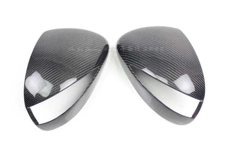 Fn2 Typer Real Glossy Carbon Fiber Car Outside Outdoor Specchietto Retrovisore Caps Cover Per Honda Civic Type R Fn2, Tipo Stick-On