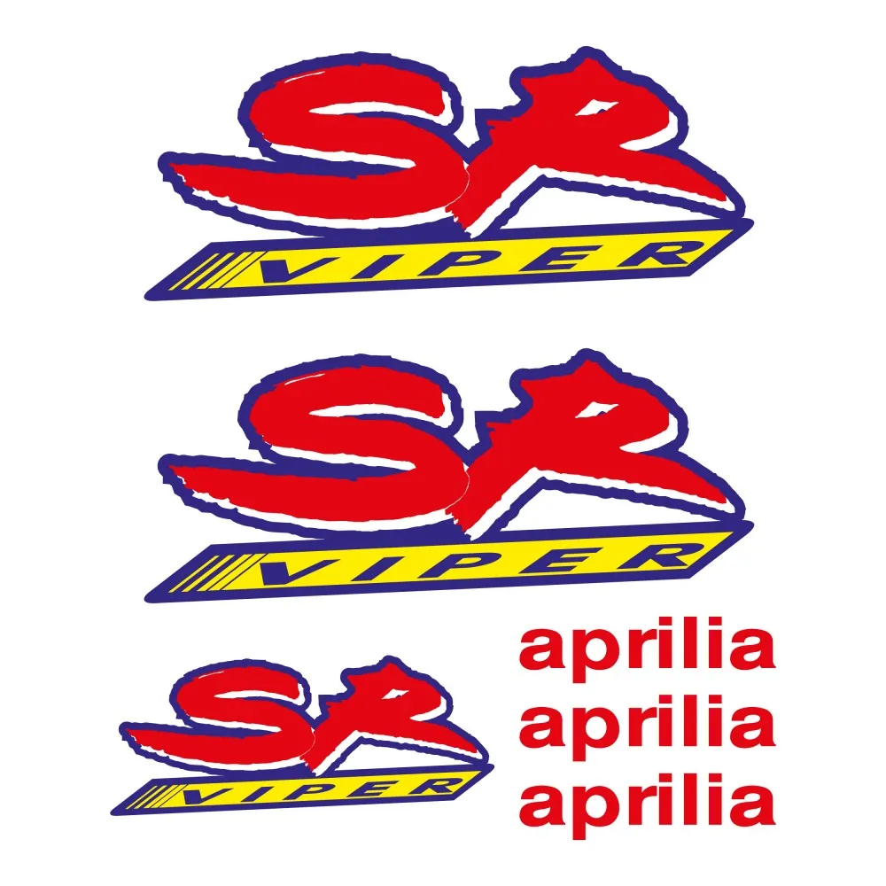 Kit Adesivo Compatibile Per Moto Scooter Aprilia Sr 50 Viper Mod.2