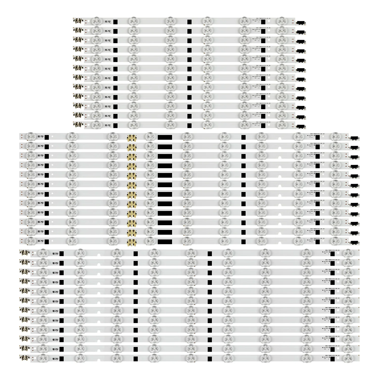 Nuove Strisce Led 36 Pz/Kit Per Samsung 75 Tv Un75F6400 Un75F7100 Un75F6300 Muslimexmuslimmusmuslimexmuslimate