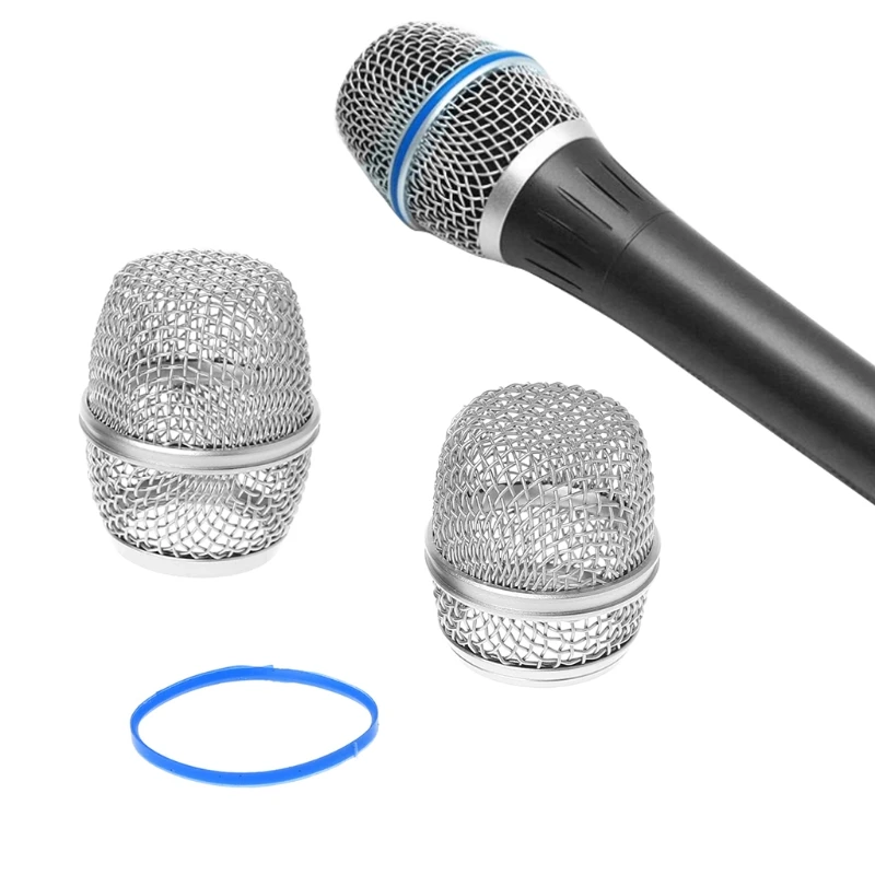 Copertura Della Rete Della Griglia Del Microfono Maglia Della Testa A Sfera Per Shure Mike Beta 57A 87A