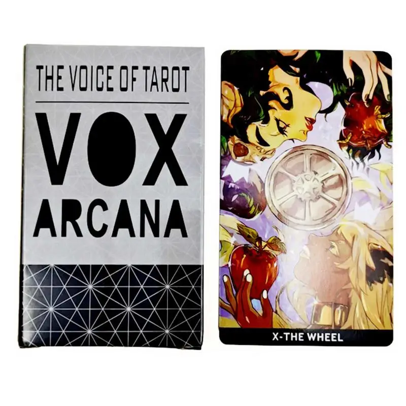Tarocchi Carte Oracle Tarocchi La Voce Dei Tarocchi Vox Arcana Il Suono Dei Tarocchi Mazzo Di Carte Dei Tarocchi Giochi Carte Palying Per La Festa