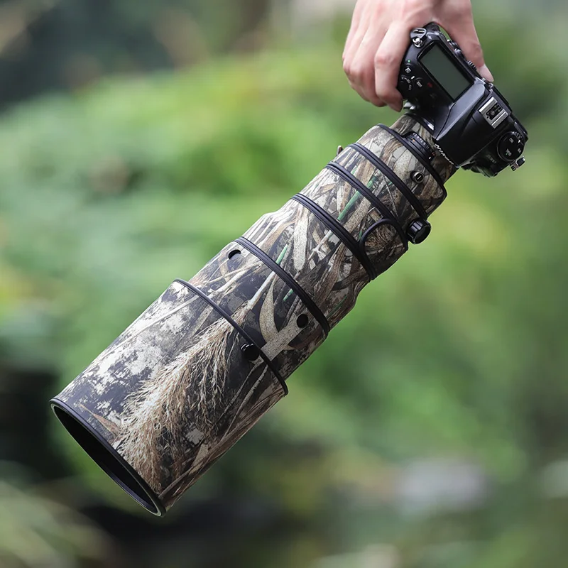 Chasing Birds Lens Coat Per Nikon Af-S 300 F2.8 D Ii Fd Impermeabile E Antipioggia Camo Lens Coat Cover Protettiva Nikon 300Mm Len