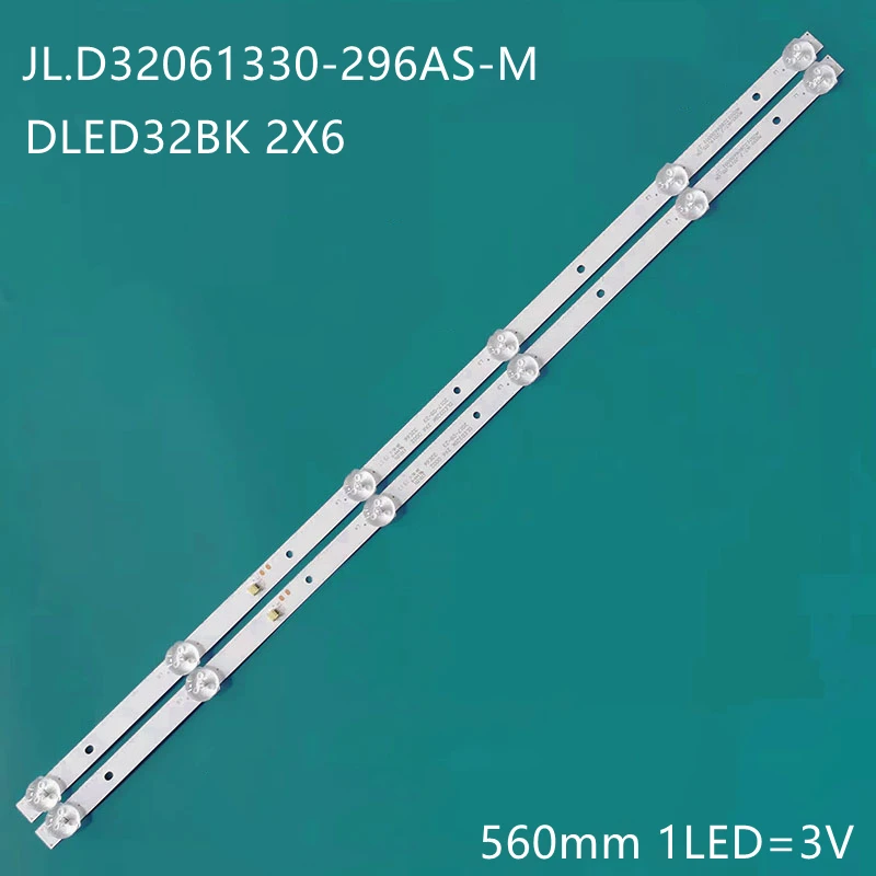 Striscia Di Retroilluminazione Tv Telefunken Tf-Led32S7T2 Tf-Led32S74T2 Tf-Led32S75T2 Supra Stv-Lc32Lt0080W 320 E66 (Cw3) 320 E66 (Cw7) V320Bj6-Q01