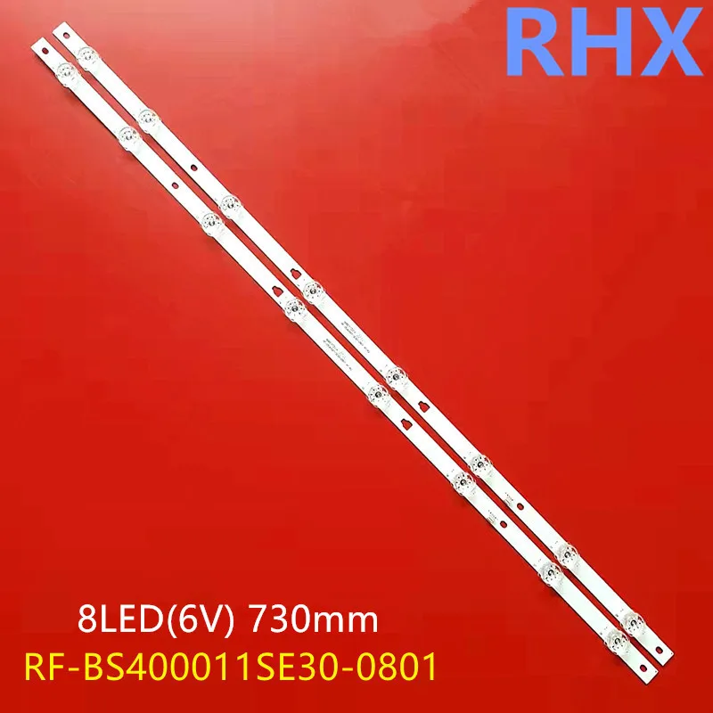 Striscia Led Per Tv 40 "Rf-Bs400011Se30-0801 A2 A1 Skyworth 40 W5 Harper 40 F6750Ts Hundai H- Led40Es5004 Tcl Dexp Telefunken Aoc