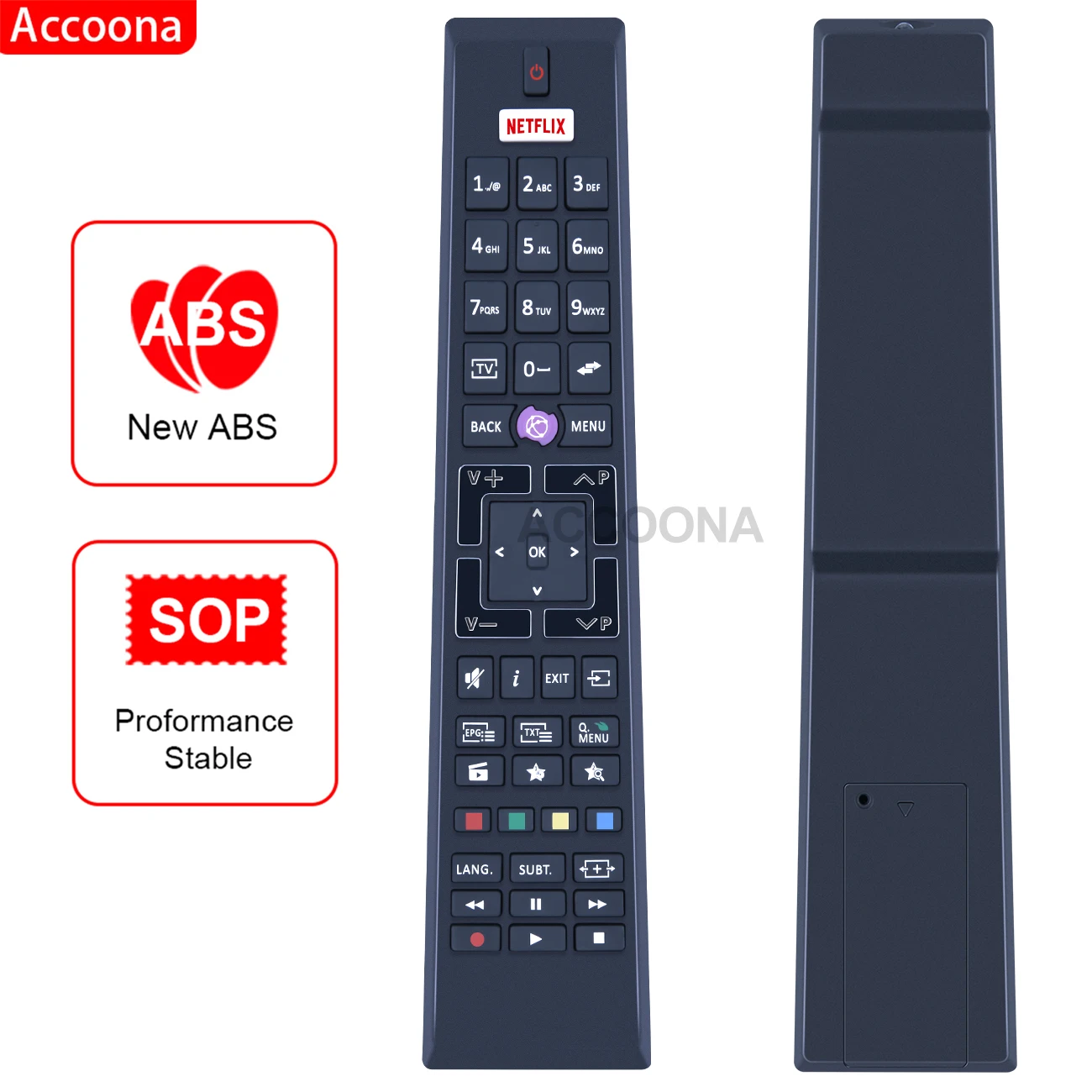 Telecomando Rc4995 Rca4995 Per Edenwood Ed3204Hd Ed5500Uhd Hitachi 24 Hb4C05 Medion Final Lux Telefunken Hyundai Ed2400Hd Tv