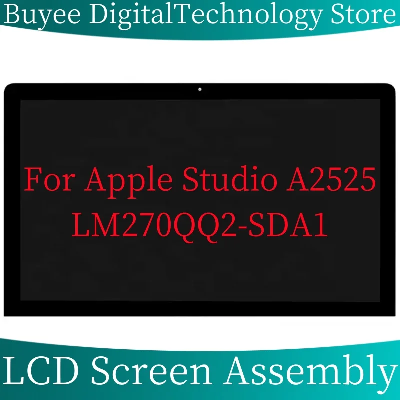 27 "Originale Per Apple Studio A2525 Lm270Qq2-Sda1 5K 2022 Gruppo Lcd 6091L- 4435A Lm270Qq2-Sda1 Lm270Q2 Display Lcd Sda1
