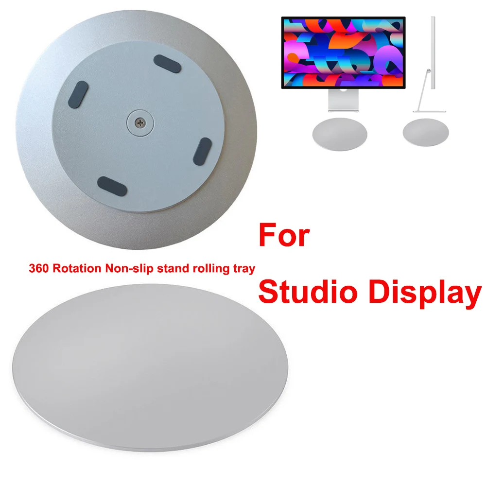 Supporto Per Display Apple Studio Monitor In Metallo In Alluminio Supporto Girevole Supporto Per Schermo Dock Da Scrivania Per Computer Supporto Rotan