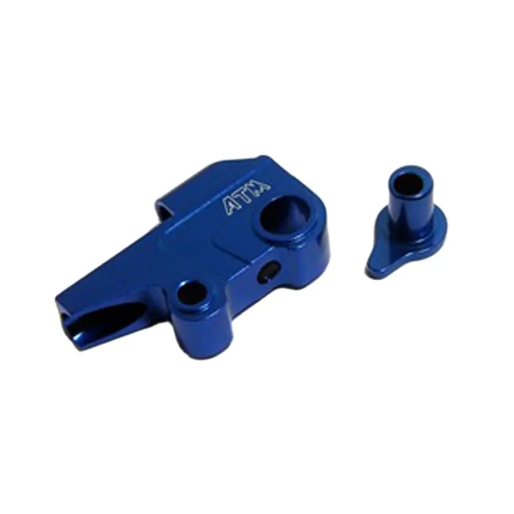 Atomico. Staffe Stabilizzatori Anteriori In Alluminio (1 Set) Per Kyosho V-One Rrr (Kr-021 Atomico). Pezzi Di Ricambio Kyosho Vone. Spedizione Gratuit